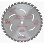 Big Foot BFCB 10-1/4-Inch 36 Tooth ATB Saw Blade with 5/8-Inch and Diamond Knockout Arbor
