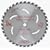 Big Foot BFCB 10-1/4-Inch 36 Tooth ATB Saw Blade with 5/8-Inch and Diamond Knockout Arbor