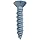 Wej-It Stalgard Coated Carbon Steel Flat Head Concrete Screw, USA Made, #3 Phillips Drive, 1/4" Diameter, 1-3/4" Length, Pack of (100)