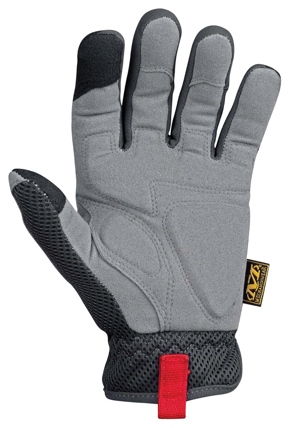 Mechanix Wear H2505009 Medium Padded Palm Glove, Black, Medium , New