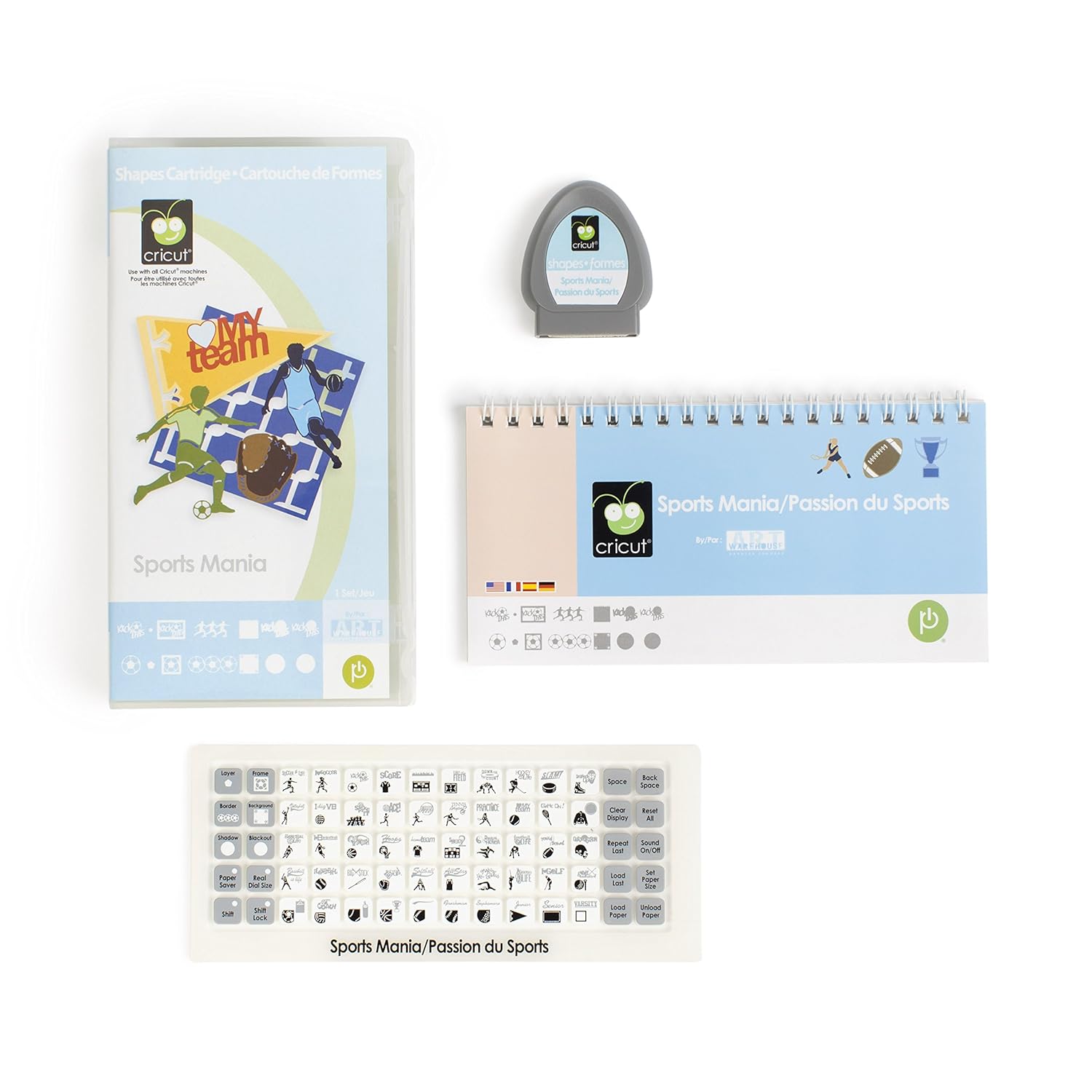 Cricut Cartridge, Sports Mania , New, Free Shipping eBay