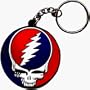 Grateful Dead Steal Your Face SYF Rubber Keychain
