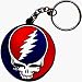 Grateful Dead Steal Your Face SYF Rubber Keychain