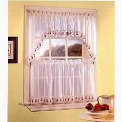 Apple Orchard Kitchen Curtain - Swag (pr)