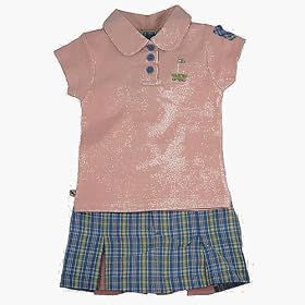 Coco Bon Bons golf polo/plaid skort