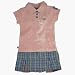 Coco Bon Bons golf polo/plaid skort