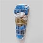 Plastic Bag Holder - Keeps Plastic Grocery Bags Organized (Chrome) (16.5"H x 7.25"W x 4"D)