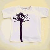 Sckoon Organic Cotton Baby & Toddler Tee -Natural Flower