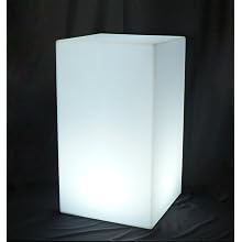 Fortune TSL-80W Table Skirt 80 LED Light, 11-1/2" Diameter x 6" Height, White