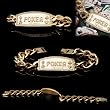 Gold Link Poker Champion Bracelet