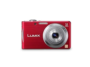 Panasonic Lumix DMC-FH2 14.1 MP Digital Camera with 4x Optical Image Stabilized Zoom with 2.7-Inch LCD (Red)