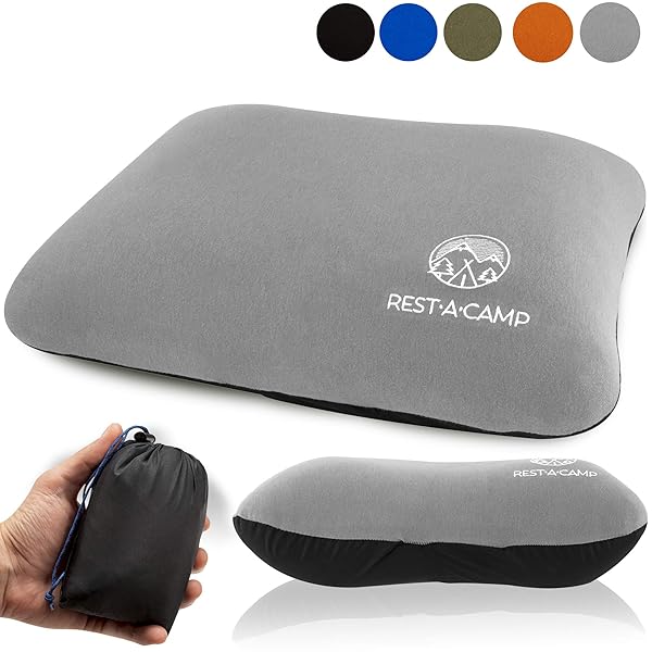 Inflatable Camping Travel Pillow Ultralight Best Compact