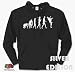 Suchen : SILBER EDITION KLETTERER EVOLUTION klettern bergsteigen Kapuzen-Sweat-Shirt