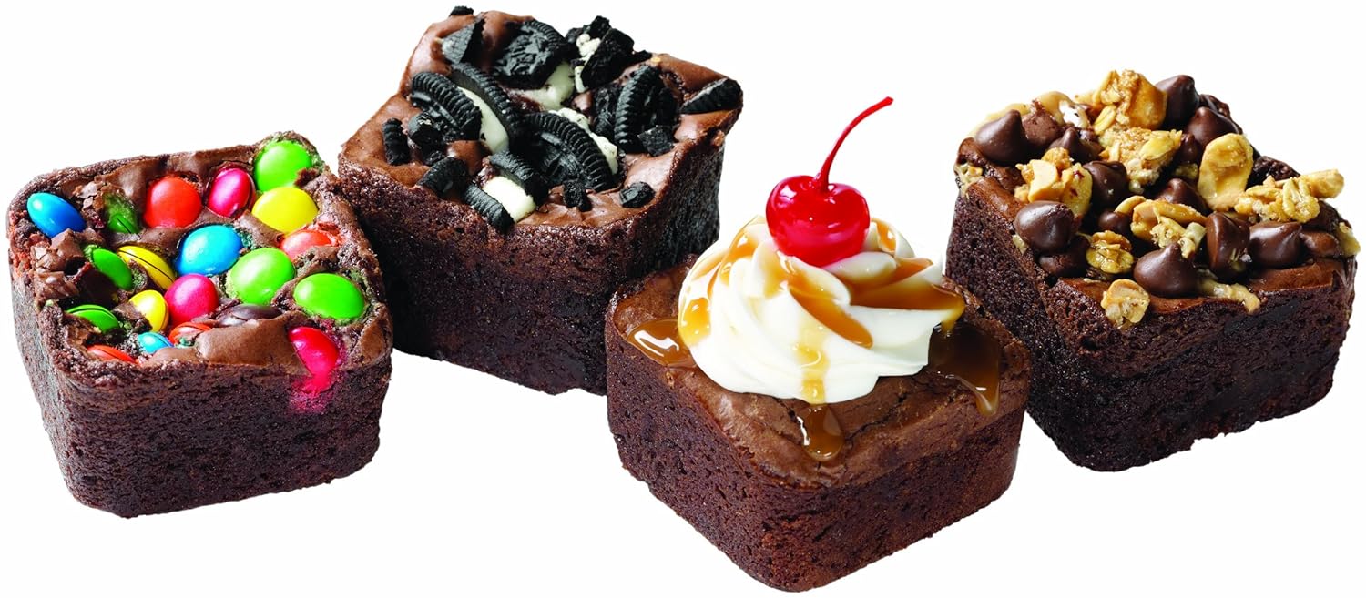 Wilton 12 Cavity BROWNIE BAR Non Stick Pan Bakeware Mini Cake Snacks