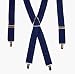 Clip-End Elastic Rail Road Pattern Suspenders by Tandy