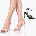 FRESH-32, 4 Ankle Wrap Sandal With Knotted Straps