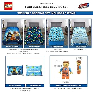 Franco Kids Bedding Super Soft Comforter With Sheets And Plush