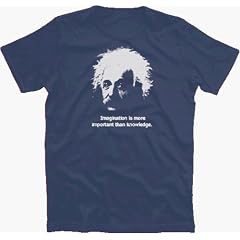 Imagination is more important than knowledge. Kinder T-Shirt 104-164