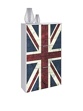meuble chaussures union jack
