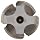 Dormer MTT-X E044 Cobalt Steel Spiral Flute Threading Tap, Coolant Through, Gold Oxide Finish, Round Shank With Square End, Modified Bottoming Chamfer