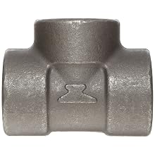 Anvil 2103 Forged Steel Pipe Fitting, Class 2000, Tee, NPT Female
