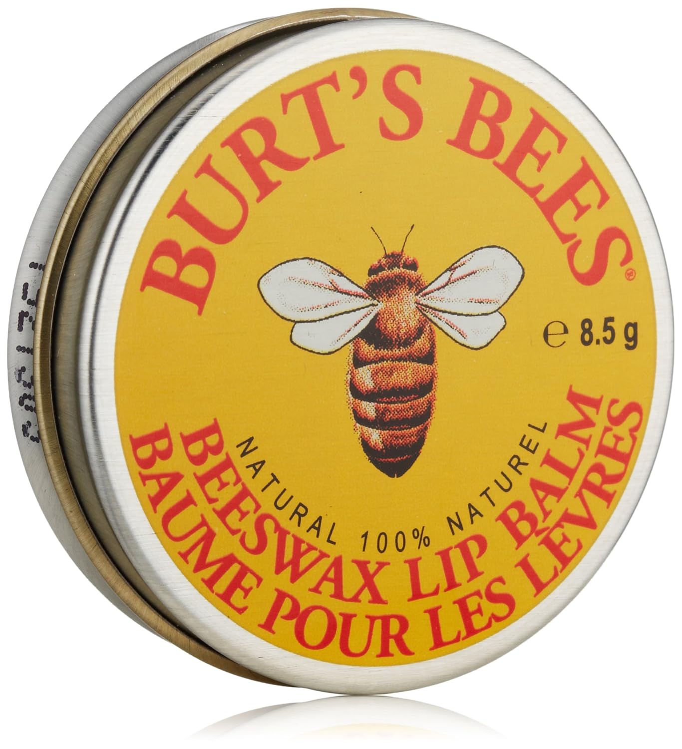 Burt`s Bees Beeswax Lip Balm Tin, 8.5 grams (Pack of 6) , New, Free Shipping eBay