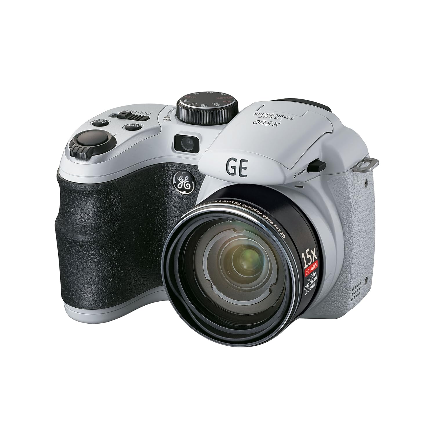 GE Power Pro X500WH 16 MP with 15 x Optical Zoom Digital Camera The