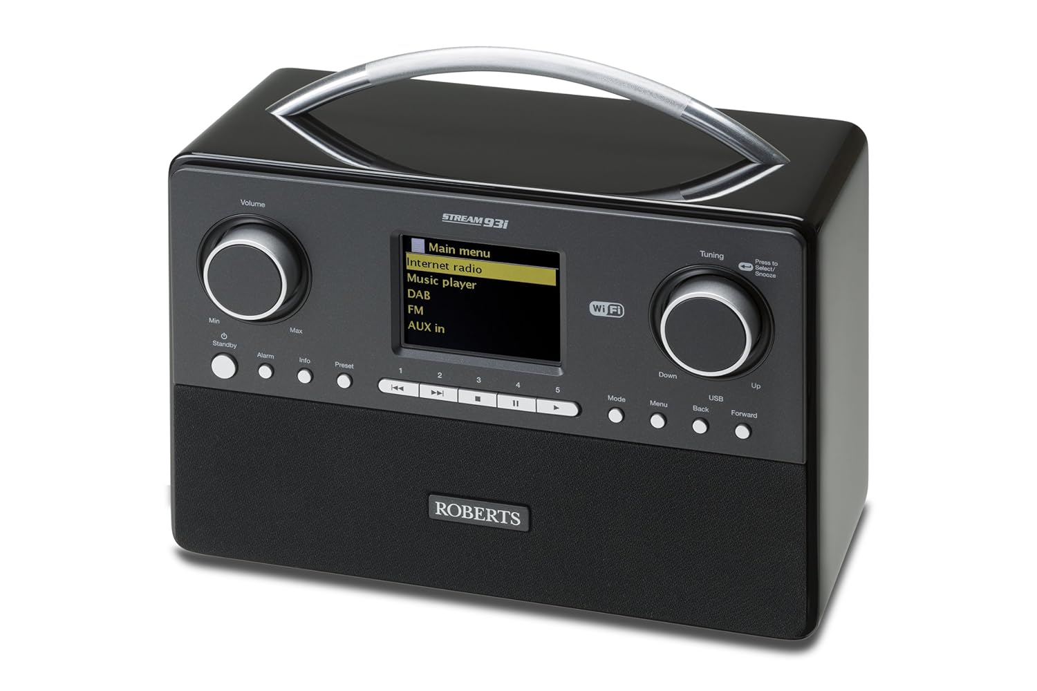 Roberts Radio Stream93i Stream 93i DAB/DAB+/FM RDS & WiFi