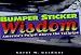 Books : Bumper Sticker Wisdom: America's Pulpit Above the Tailpipe