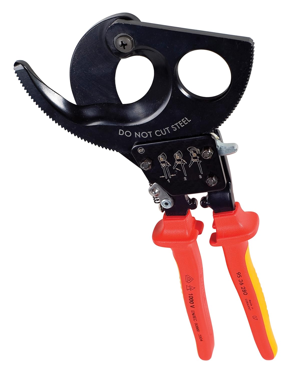  Greenlee 45207I 11Inch Ratchet Cable Cutter with Insulated Handles