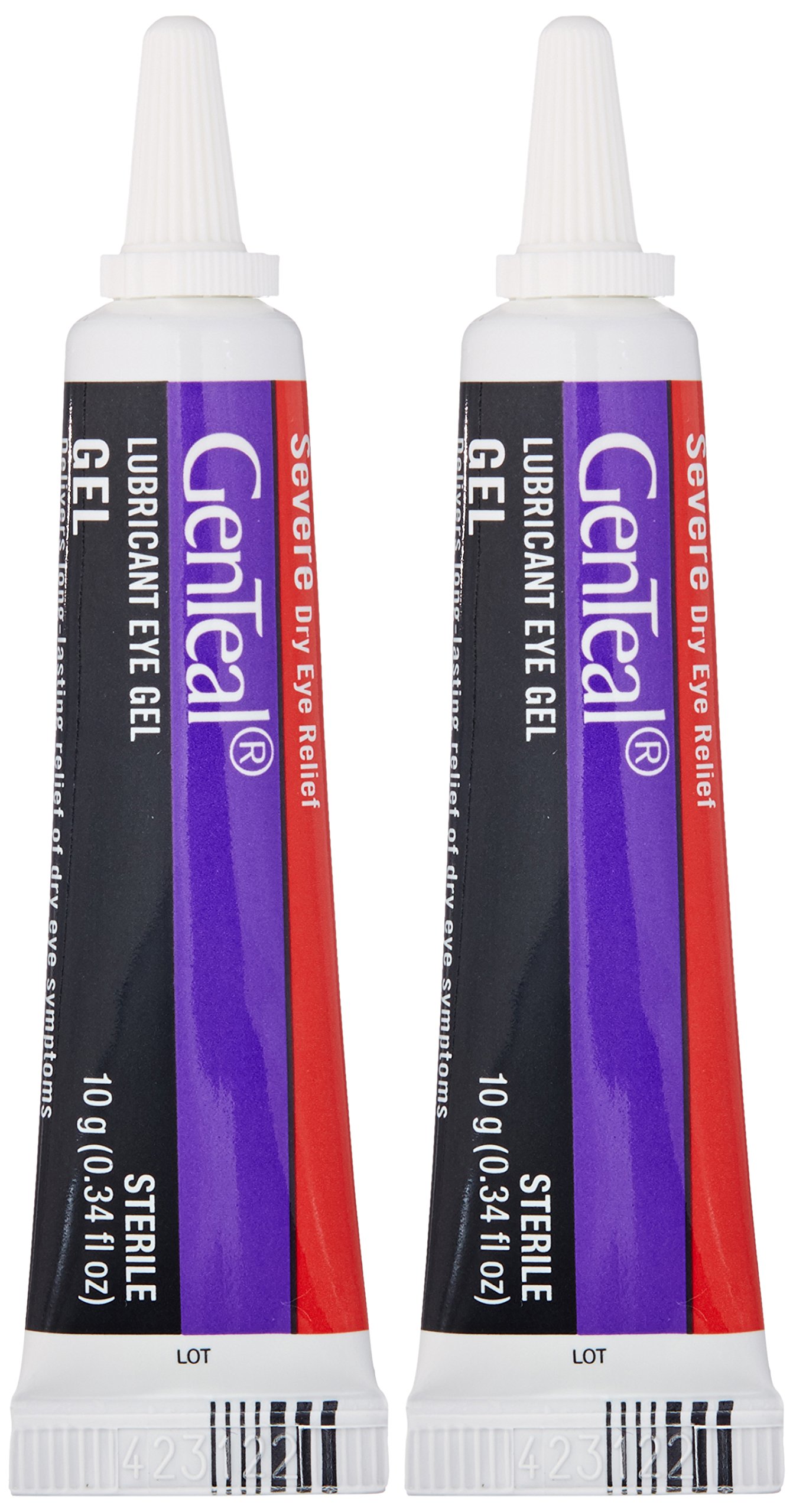 GenTeal Lubricant Eye Gel Severe Dry Eyes Relief Extra Value 2 Tubes