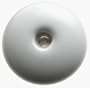 Amerock 18 White Ceramic Knob White