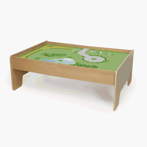 Childrens Toyshop  Toys : Wooden Train Play Table - Bigjigs Rail