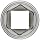 Wera Zyklop 8790 HMB 3/8" Socket, Hex head 9/16" x Length 29mm