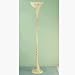 Kitchen & Housewares : Ribbon Ivory/Gold Floor Light