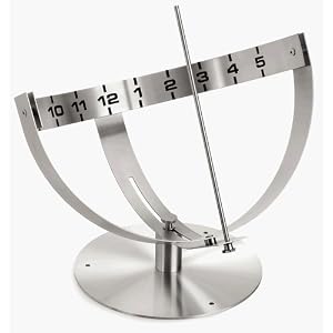 SOLEA Sundial by Blomus from Sundial Clocks