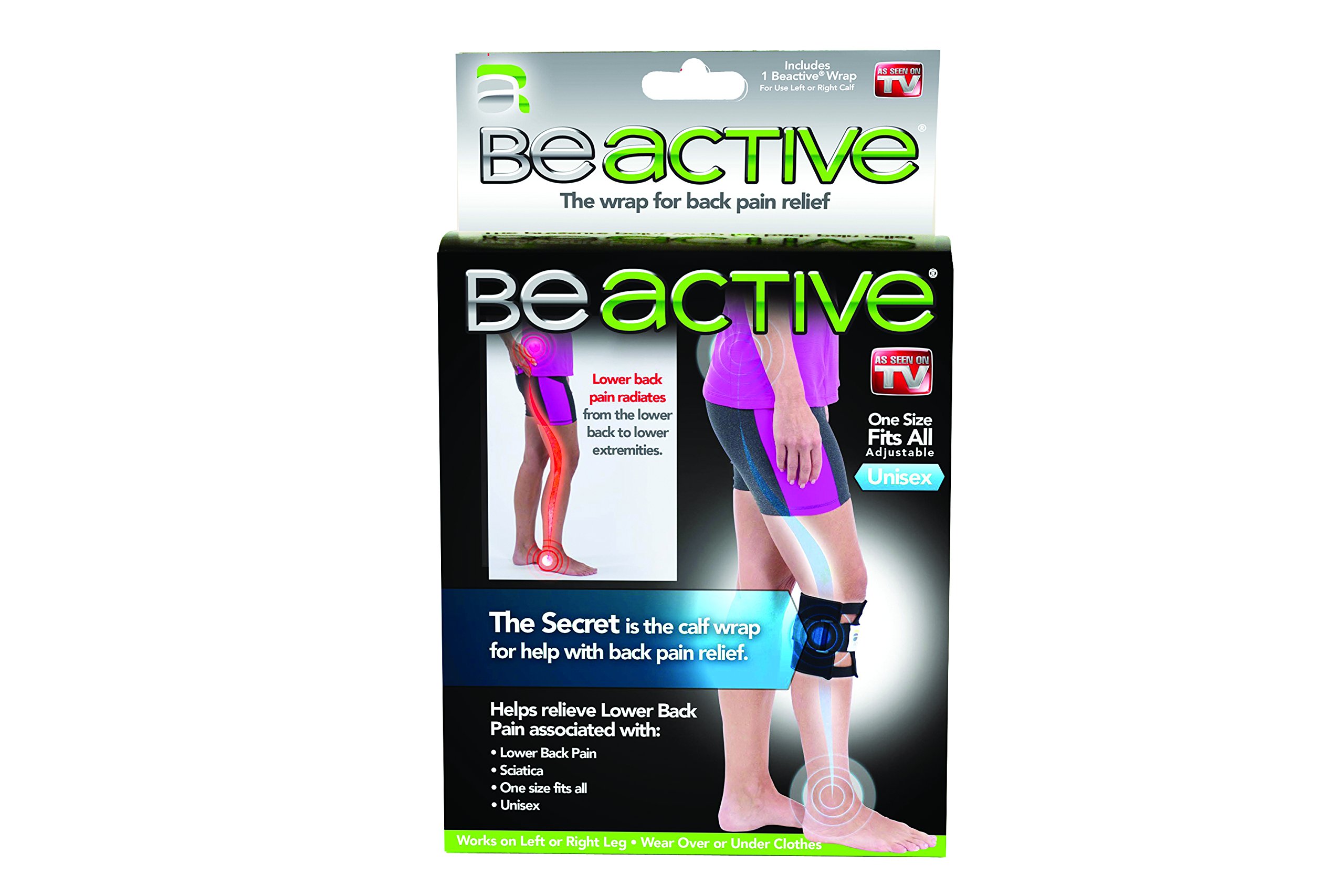 Nature's Pillows As Seen On TV Be Active Acupressure Sciatic Nerve Leg