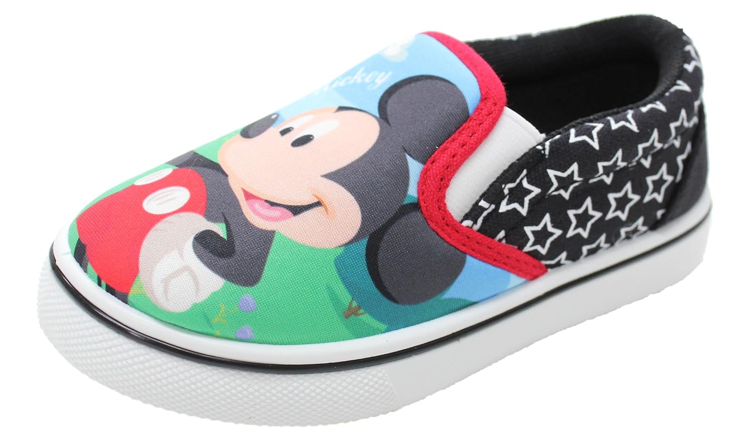 mickey mouse slip on shoes toddler