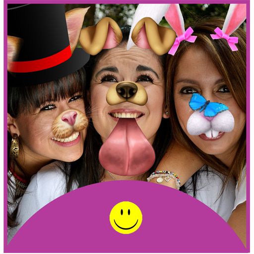 Snap Funny Doggy Face Lense