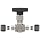 Parker Valve 4Z-V4LR-SS 1/4" 316 Stainless Steel Needle Valve 1/4" Compression Type