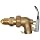 Justrite 08910 Adjustble Brass Drum safety Faucet, 3/4" NPT Thread
