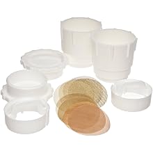 Bel-Art Scienceware 378451000 Polypropylene Mini-Sieve Micro Sieve Set
