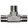 Parker Stainless Steel 316 Pipe Fitting, Tee, NPT Male X NPT Male X NPT Male