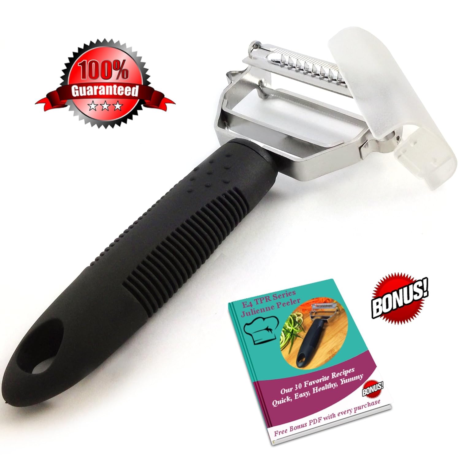 E4 TPR SeriesJulienne PeelerVegetable Slicer Amazon Lightning Deal