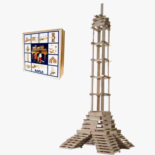 Childrens Toyshop  Toys : Kapla 100 Piece Wooden Building Set