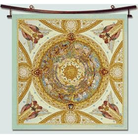 St Pauls Cathedral, London - Creation of the Birds, Silk Square by Sacred Silks