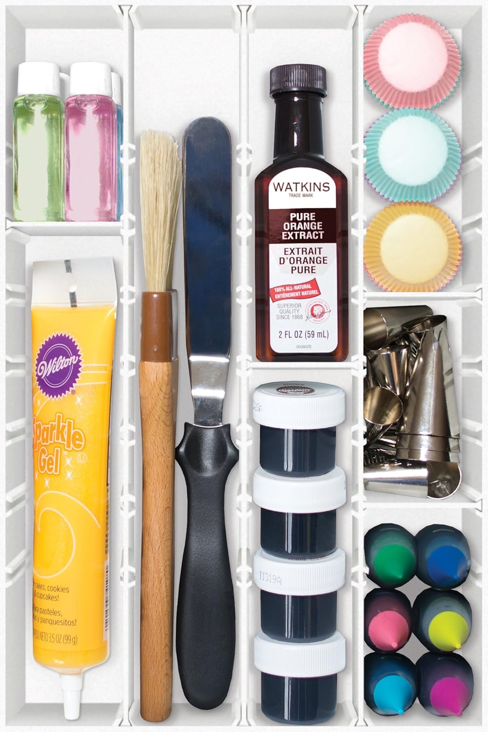 New Bake Stack Organizer Storage Baking Tools Kitchen Accessories