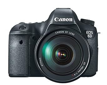 Canon EOS 6D 20.1 MP CMOS Digital SLR Camera with 3.0-Inch LCD and EF24-105mm IS Lens Kit