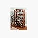 Winsome 94521 Walnut Beechwood WINE RACK 25BTL FOLDING/STACKABLE