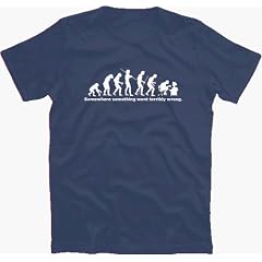 SOMEWHERE SOMETHING WENT TERRIBLY WRONG geek spass T-Shirt S-XXL